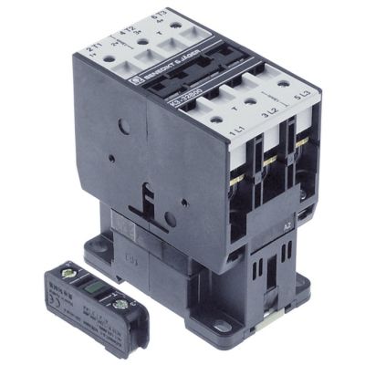 power contactor resistive load 65A 230VAC (AC3/400V) 32A/15kW main contacts 3NO