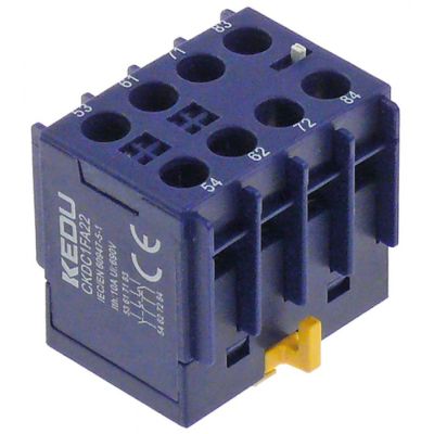 auxiliary contact contacts 2NO/2NC