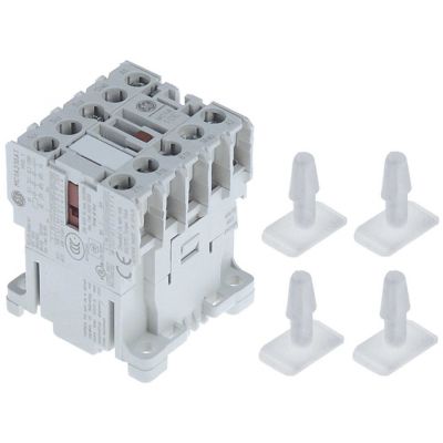 Contactor AEG LS05 400A, GE MC1A 400A rezistiv 20 A, bobina comandata 230 VAC, motor (AC3/400V) 8,4 A/4 kW, 4NO + 1 NO auxiliar - 381242