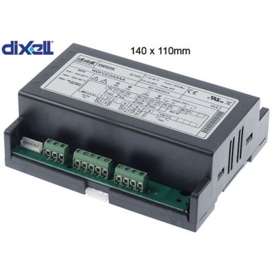 refrigeration controller DIXELL XW60K-5L1CO 140x110mm built-in depth 60mm 230V voltage AC NTC