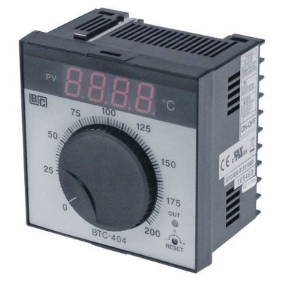electronic controller BRAINCHILD type BTC404 model 41311000 0 up to +200°C 92x92mm 90-264V