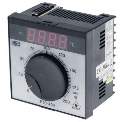 electronic controller BRAINCHILD type BTC404 model 43311000 0 up to +200°C 92x92mm 90-264V