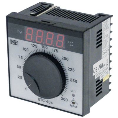 electronic controller BRAINCHILD type BTC404 model 43411000 0 up to +300°C 92x92mm 90-264V