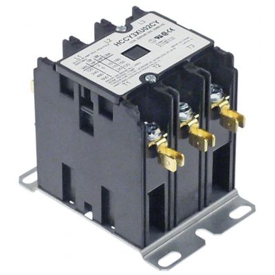 power contactor resistive load 40A 208/240VAC 30A/10HP (AC3/240V) kW main contacts 3NO