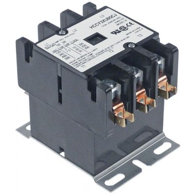 power contactor resistive load 65A HP (AC3/240V) kW main contacts 3NO