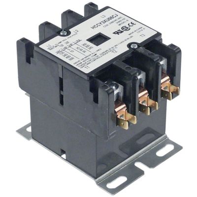 power contactor resistive load 75A HP (AC3/240V) 60A/18,5kW main contacts 3NO