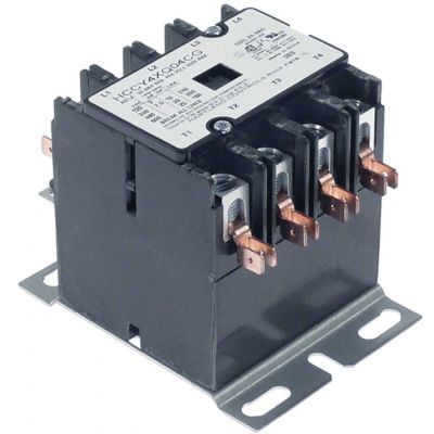 power contactor resistive load 50A 24VAC HP (AC3/240V) 40A/7,46kW main contacts 4NO