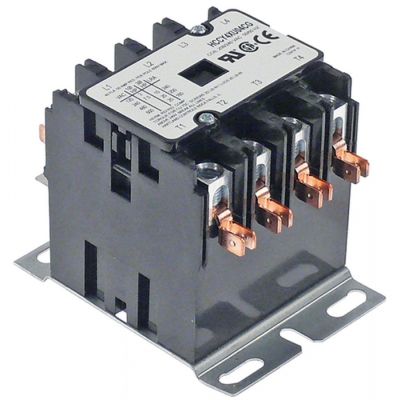 power contactor resistive load 50A HP (AC3/240V) 40A/7,46kW main contacts 4NO