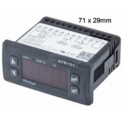 electronic controller PIXSYS type ATR121-B 71x29mm 230 V voltage AC