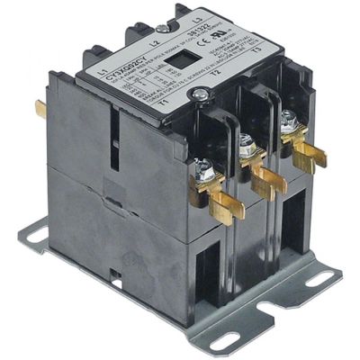 power contactor resistive load 40A 24VAC 30A/10HP (AC3/240V) 30A/7,46kW main contacts 3NO