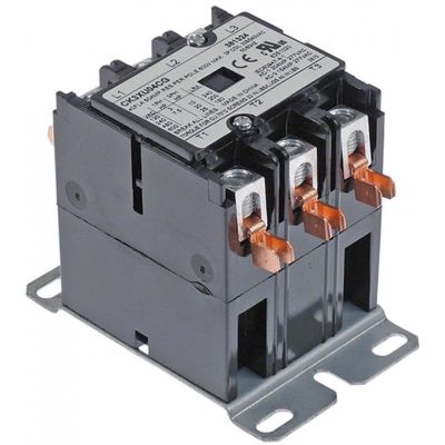 power contactor resistive load 50A 208/240VAC 40A/10HP (AC3/240V) 40A/7,46kW main contacts 3NO