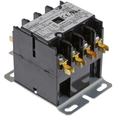 power contactor resistive load 40A 208/240VAC 30A/10HP (AC3/240V) 30A/7,46kW main contacts 4NO