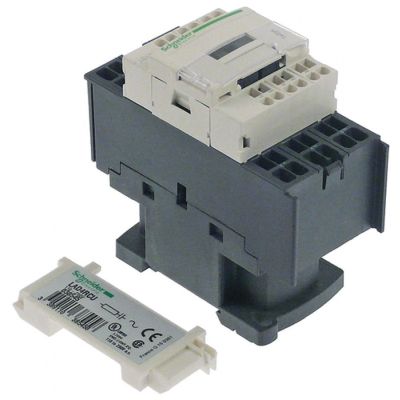 power contactor resistive load 25A 230 VAC (AC3/400V) 18A/7.5kW main contacts 3NO