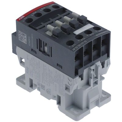 power contactor resistive load 27A 100-250VAC (AC3/400V) 12A/5,5kW main contacts 3NO