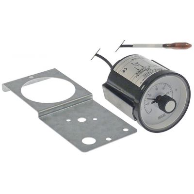 Termostat 0-120 °C, contact 1CO, bulb ø 8,5 mm, probe L 32 mm