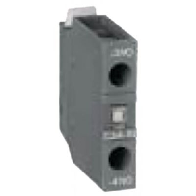 auxiliary contact contacts 1NO AC1 16A AC15 3A connection screw connection for contactors