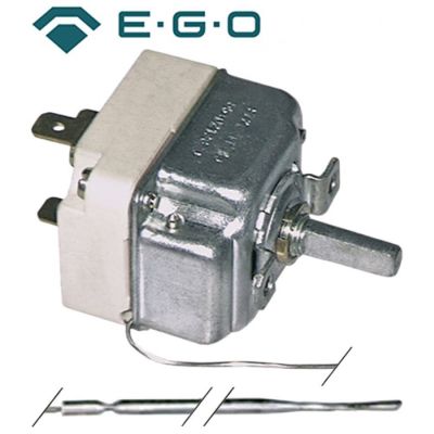 Termostat 65-266 °C, contact 16 A, bulb ø 3x219 mm, capilar 900 mm - 390067