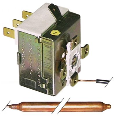 Termostat, temperatura maxima 56°C, gama temperatura fixa 56°C, 1CO, 16 A - Cod 390193