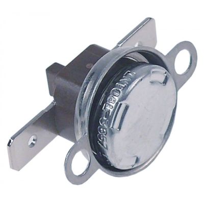 Termostat de contact, de siguranta, 185 °C, 1 contact, distanta orificii de fixare 14 mm - Cod 390200