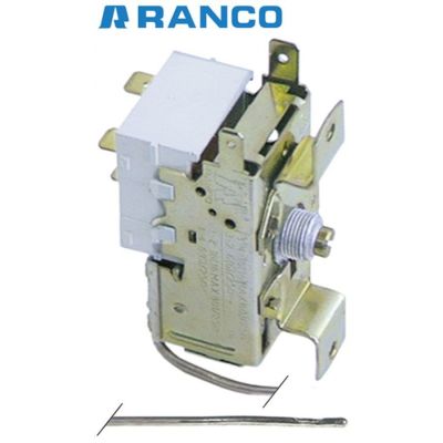 Termostat K22L2021, 6 A, 250 V, rece -16 °C, cald -4 °C, lungime tub capilar 2500 mm, termostat evaporator - 390201