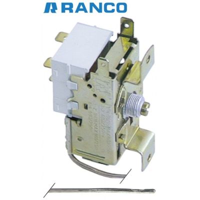 Termostat, gama temperatura +1 la +11°C, lungime tub capilar 1500 mm, model K22L2025 - Cod 390202