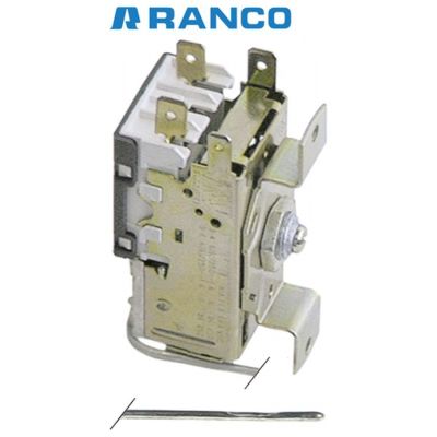 Termostat K50L3006, gama temperatura de la +1,5 la +4 °C, lungime tub capilar 2000 mm - 390208