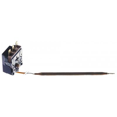 Termostat, temperatura maxima 95°C, gama temperatura 0-95°C, 1 contact, 16 A, senzor ø 6 mm, lungime senzor 150 mm - Cod 390242