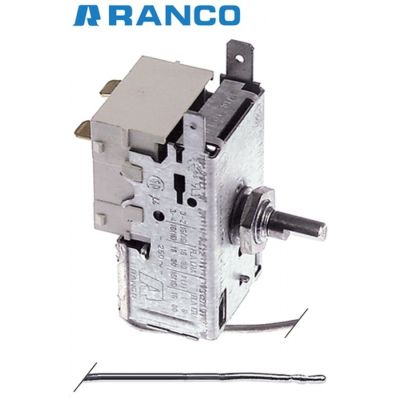 Termostat, gama temperatura +2 la +10°C, lungime tub capilar 2000 mm, model K55L5079 - Cod 390248