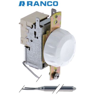 Termostat Ranco K55L1047, 6 A, 250 V, capilar 1110 mm - 390253