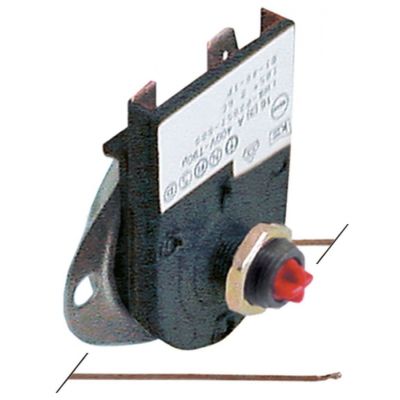 Termostat de siguranta LM7, 165°C, contact 25A, senzor ø 2 mm, lungime tub capilar 490 mm - 390305