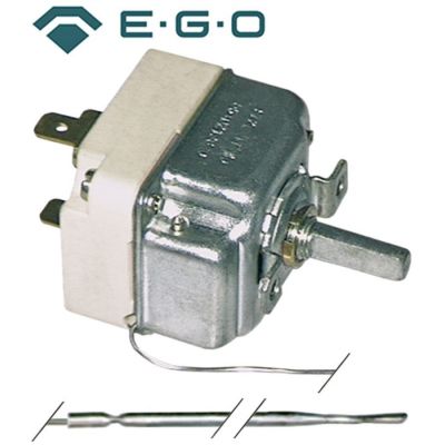 Termostat 30-82 °C, 16 A, senzor ø 3 x 156 mm, capilar 600 mm - 390307