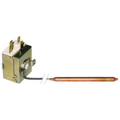 Termostat, temperatura maxima 60 °C, gama temperatura fixa 60 °C, 1 contact, 15 A - Cod 390314