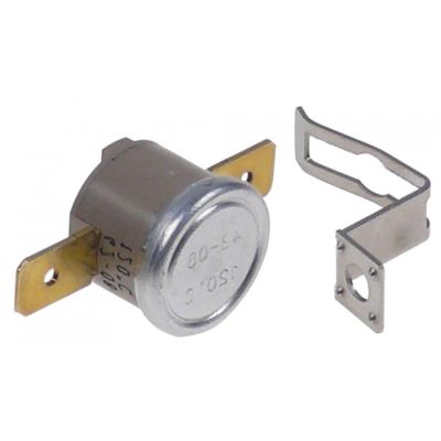 Termostat cu bimetal, 120 °C, 1 contact, 10 A, termostat statie de calcat - 390361