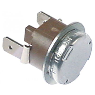 Termostat de siguranta cu bimetal 175 °C, contact 16 A, fara clema de prindere - 390369