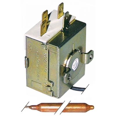 Termostat fara ax 0-85°C, contact 1 A, senzor ø 6,5 x 95 mm, capilar 1500 mm - 390421