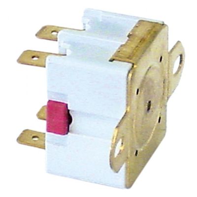 Termostat de contact, de siguranta, 85°C, 2 contacte, 16 A, 2 orificii de fixare - Cod 390456