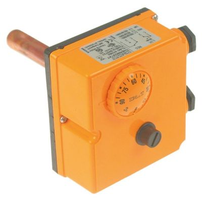 Termostat cu tija, gama temperatura 0-90°C, 2 contacte, 16 A, senzor ø ½" mm - Cod 390496