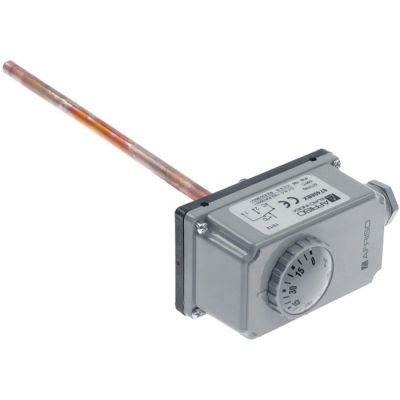 Termostat cu tija, gama temperatura 0-90°C, 1 contact, 16 A, senzor ø 8 mm, lungime senzor 200 mm - 390498