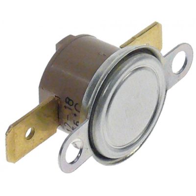 Termostat de contact, 135 °C, 1 contact, 2 orificii de fixare - Cod 390503