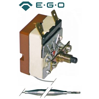 Termostat de siguranta 320°C, bulb ø 6 x 77 mm, lungime capilar 1540 mm, EGO 5513569070, 55.13569.070 - 390505