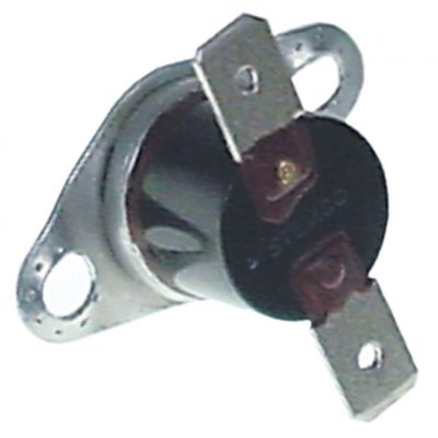 Termostat de contact, 1 contact, 2 orificii de fixare, distanta orificii 25 mm - Cod 390525