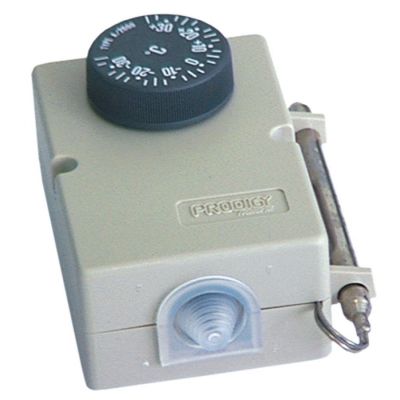 Termostat, -35 +35 °C, senzor ø 6 mm, lungime senzor 110 mm - Cod 390538