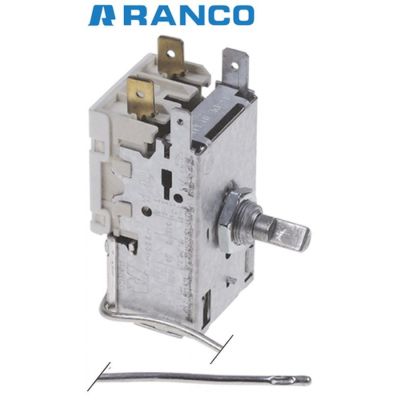 Termostat, gama temperatura -18 +9,5°C, lungime tub capilar 1200 mm, model K50P1125 - Cod 390545