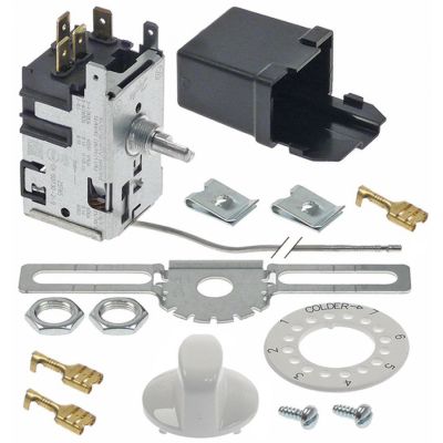 Termostat DANFOSS 077B7006, -34,5 la -10 °C, lungime tub capilar 2300 mm - 390557