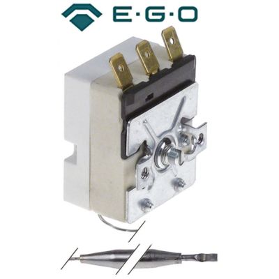 Termostat 29-91 °C, 1 contact, 15 A, bulb ø 6 x 113 mm, lungime capilar 1470 mm - 390663