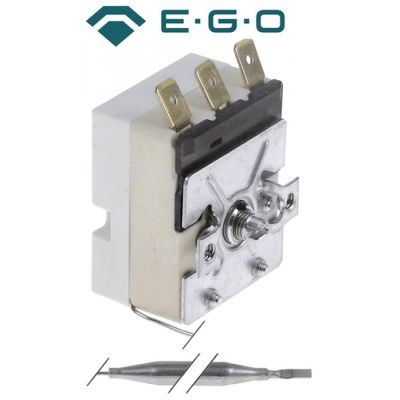 Termostat 29-83 °C, contact 16 A, bulb ø 6 x 113 mm, capilar 870 mm - 390664