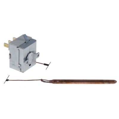 Termostat de siguranta 60°C, contact 16A, bulb ø 7 x 100 mm, lungime capilar 1500 mm - 390676