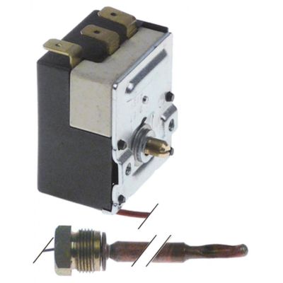 thermostat t.max. 55°C 1-pole 1CO 16A probe ø 6,5mm probe L 90mm capillary pipe 1700mm