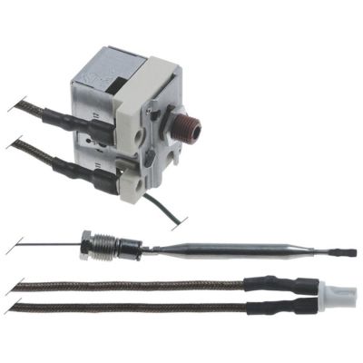 safety thermostat 240°C 1-pole 0,5A probe ø 6mm probe length 79mm capillary pipe length 860mm