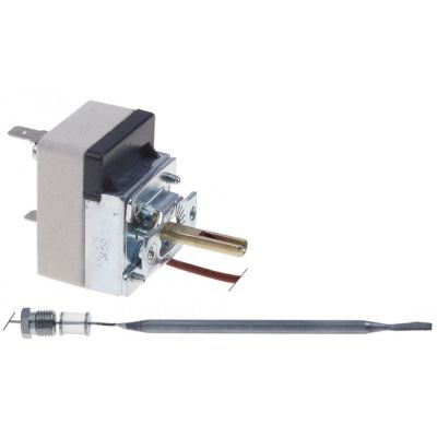 Termostat temperatura 101-185 °C, 1NC, 16A - 390777